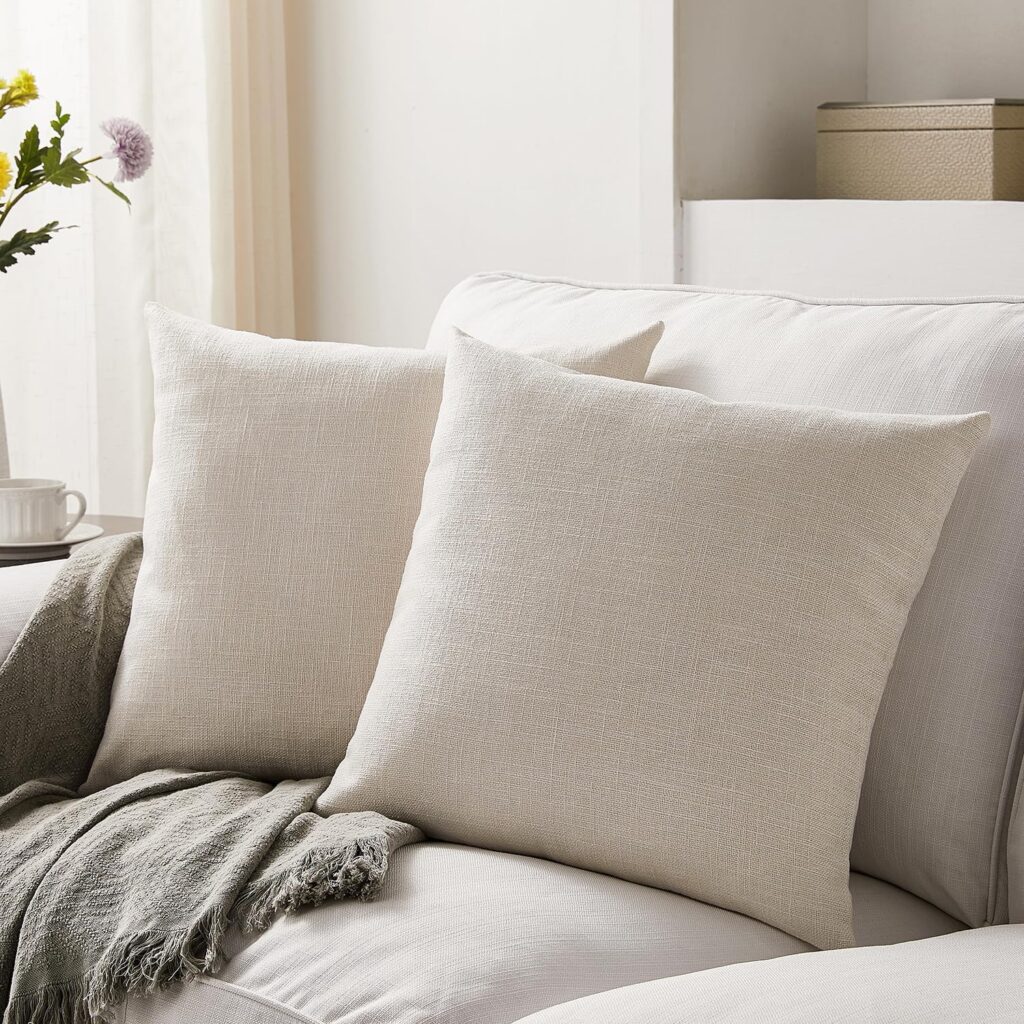 DAISY Velvet Taupe Fringe Bolster Cushion
